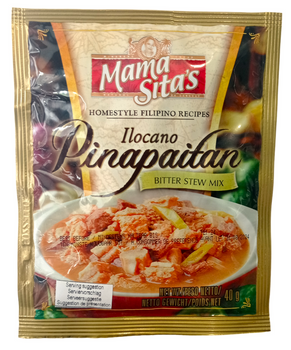 SEASONING MIX FOR BITTER STEW ILOCANO PINAPAITAN 40 g - MAMA SITA'S