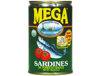 SARDYNKI W SOSIE POMIDOROWYM 155 g - MEGA