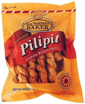 CHRUPIĄCE SKRĘCONE CIASTECZKA PILIPIT 100 g - SIR NORMAN