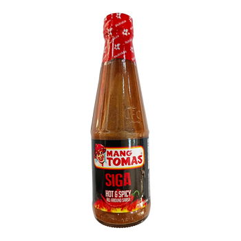 SIGA HOT AND SPICY SAUCE 325 g - MANG TOMAS