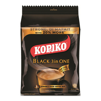 COFEE BLACK 3 IN 1 10 x 30 g - KOPIKO