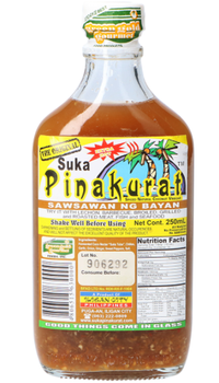 SPICED NATURAL COCONUT VINEGAR EXTRA HOT 250 ml - SUKA PINAKURAT