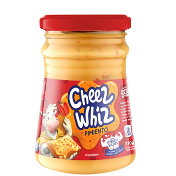 KREM SEROWY DO SMAROWANIA CHEEZ WHIZ PIMIENTO 210 g - KRAFT