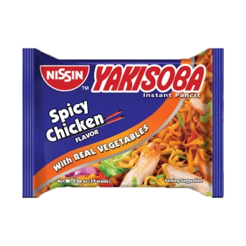 INSTANT NOODLE YAKISOBA SPICY CHICKEN 59 g - NISSIN