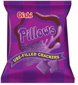 CHRUPKI Z NADZIENIEM UBE 38 g - OISHI