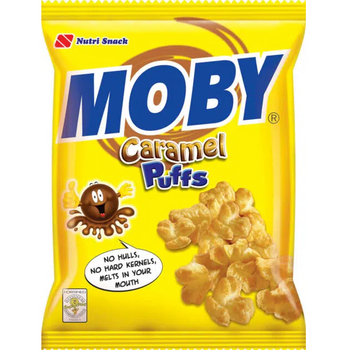 MOBY CARAMEL PUFFS 90 g - NUTRI SNACK