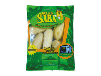 GOTOWANE CAŁE BANANY SABA 454 g - GOLDEN SABA (MROŻONY)