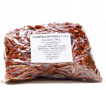 WHOLE DRIED CHILI PEPPERS 500 g - HIEP LONG