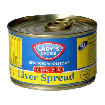 LIVER SPREAD FILIPINO STYLE 165 g - LADY'S CHOICE (BLUE)