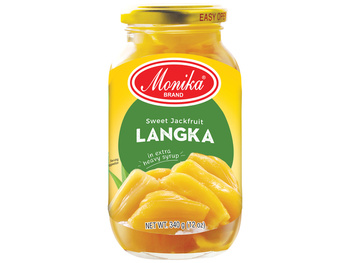 LANGKA SWEET JACKFRUIT IN HEAVY SYROP 340 g - MONIKA