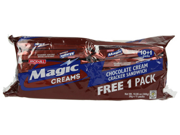 CRACKERS WITH CHOCOLATE CREAM 280 g - MAGIC CREAM
