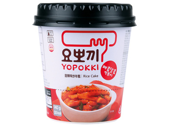 RICE CAKE TOPOKKI SWEET & SPICY 140 g - YOPOKKI