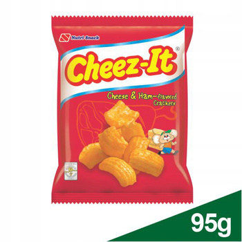 CHEEZ IT CHEESE AND HAM FLAVOUR 95 g - NUTRI SNACK