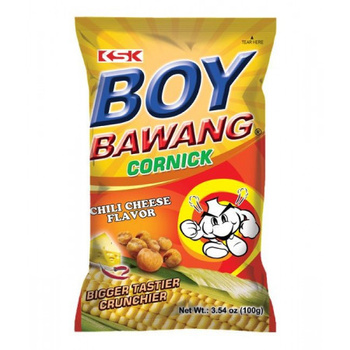 CHILI CHEESE FLAVOURED FRIED CORN 80 g - BOY BAWANG