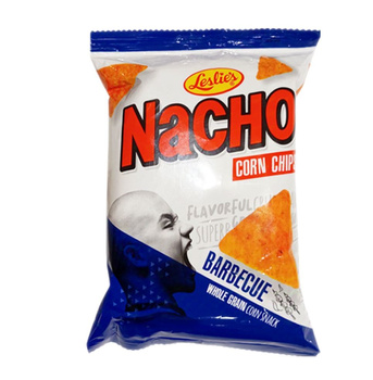 NACHO CORN CHIPS BBQ 100 g – LESLIES