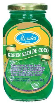 ZIELONA GALARETKA KOKOSOWA NATA DE COCO 340 g - MONIKA