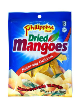 DRIED MANGOES 100 g - PHILIPPINE