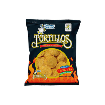TORTILLOS CHILI FLAVORED CORN SNACK 100 g - GRANY GOOSE