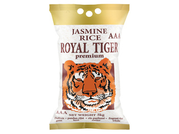 JASMINE RICE (FRAGRANT RICE) 5000 g - ROYAL TIGER