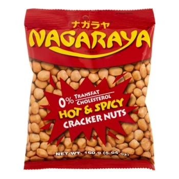 ORZESZKI ZIEMNE W PANIERCE HOT & SPICY 160 g - NAGARAYA