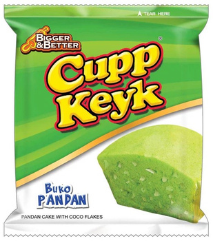 BABECZKI CUPP KEYK O SMAKU MACAPUNO I PANDAN 380 g - SUNCREST