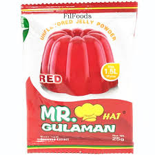 RED JELLY POWDER UNFLAVOURED 25 g - MR GULAMAN