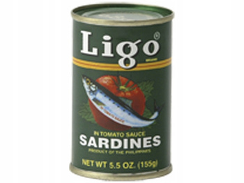 SARDINES IN TOMATO SAUCE 155 g - LIGO