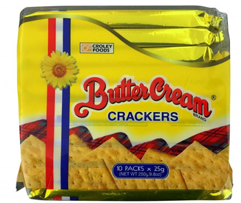 BUTTER CREAM CRACKERS ORIGINAL 10x25g – CROLEY FOODS