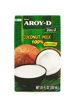 COCONUT MILK UHT 250 ml - AROY-D