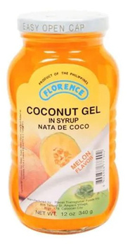 NATA DE COCO MELON FLAVOUR 340 g - FLORENCE