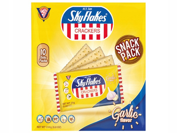 KRAKERSY CZOSNKOWE 250 g - SKY FLAKES