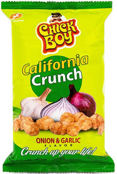CHICK BOY CALIFORNIA CRUNCH ONION & GARLICK 100 g – CENTENNIAL