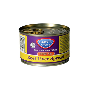 PASTA Z WĄTRÓBKI WOŁOWEJ W STYLU FILIPIŃSKIM 165 g - LADY'S CHOICE (FIOLETOWA)