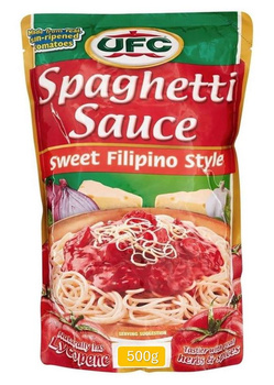 SPAGHETTI SAUCE SWEET FILIPINO STYLE  500 g - UFC