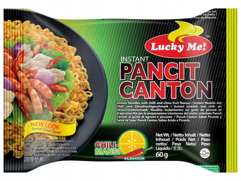 INSTANT NOODLES PANCIT CANTON CHILIMANSI 60 g - LUCKY ME