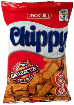 CHIPPY BARBECUE FLAVORED CORN CHIPS 110 g - JACKNJILL