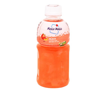 PEACH NATA DE COCO 320 ml - MOGU MOGU