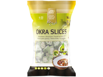 OKRA CIĘTA 1000 g - GOLDEN TURTLE (MROŻONY)