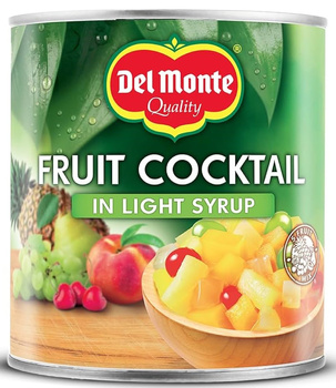 FRUIT COCTAIL IN LIGHT SYRUP 825 g – DEL MONTE
