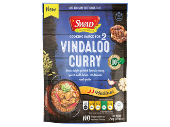SAUCE FOR VINDALOO CURRY 250 g - SWAD