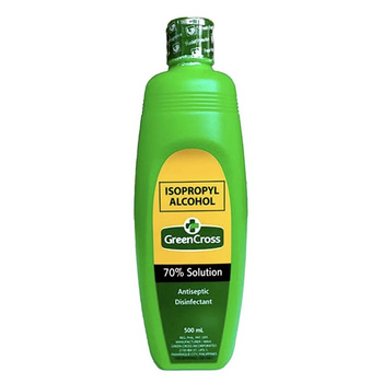 ISOPROPYL ALCOHOL 70% 500 ml - GREEN CROSS