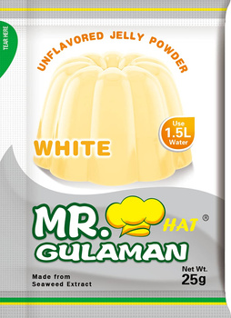 WHITE JELLY POWDER UNFLAVOURED 25 g - MR GULAMAN