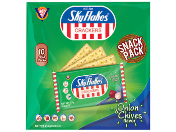 CRACKERS ONION & CHIVES 250 g - SKY FLAKES