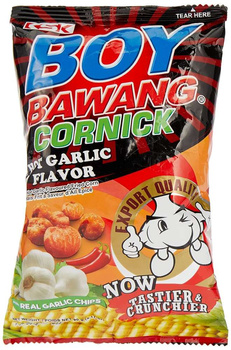PRAŻONA KUKURYDZA OSTRY CZOSNEK 90 g - BOY BAWANG