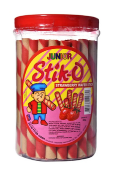 STIKO STRAWBERRY WAFER STICK 380 g - ECCO