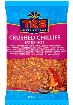 CRUSHED CHILLIES EXTRA HOT 100g - TRS