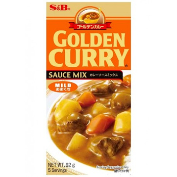 ŁAGODNE CURRY GOLDEN 92 g - S&B