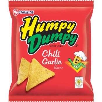 CHIPSY HUMPY DUMPY CHILI CZOSNEK 110 g - STATELINE