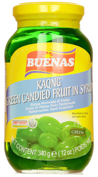 GREEN KAONG SUGAR PALM FRUIT IN SYRUP 340 g - BUENAS