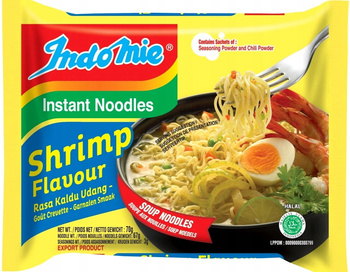 INSTANT NOODLES SHRIMP FLAVOUR 70 g - INDOMIE